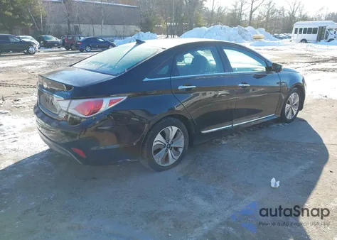 2014 Hyundai Sonata Hybrid Limited из США, поврежденный, VIN KMHEC4A40EA110484